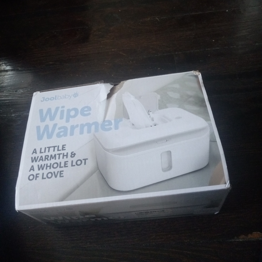 Jool Baby Wipe Warmer & Dispenser with soft LED nightlight - .